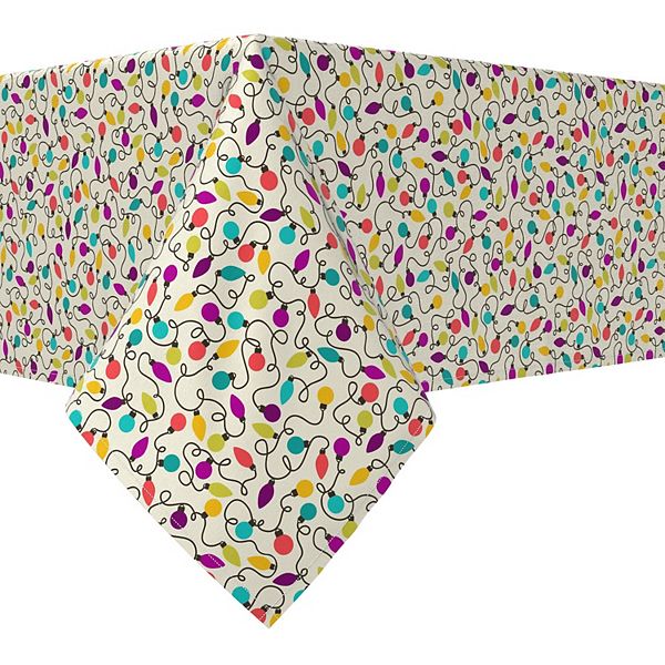 Square Tablecloth, 100% Cotton, 52x52