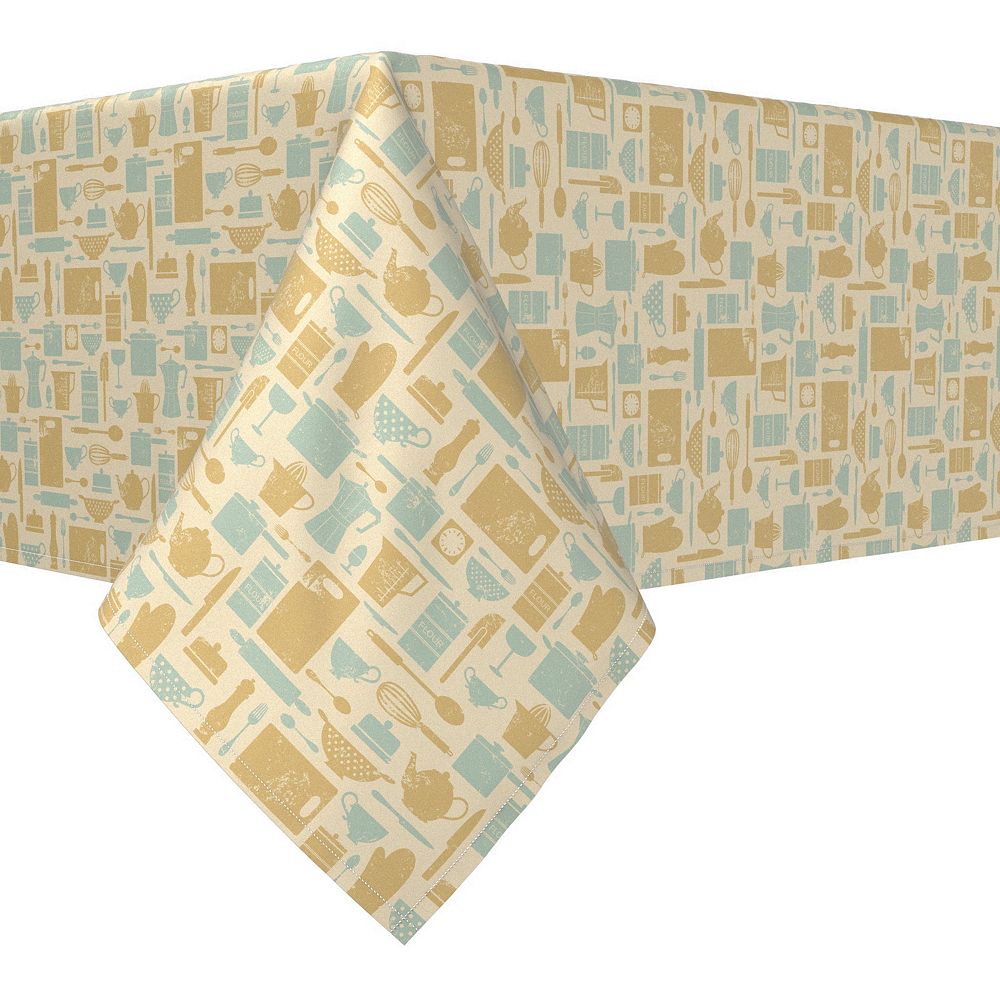 Square Tablecloth, 100% Polyester, 70x70