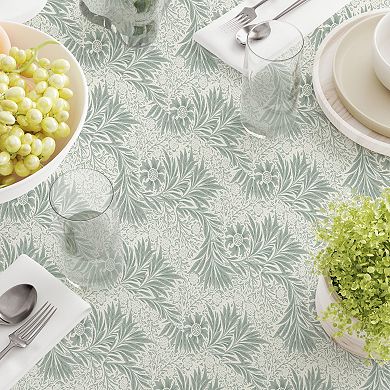 Rectangular Tablecloth, 100% Cotton, 52x84", Floral 80