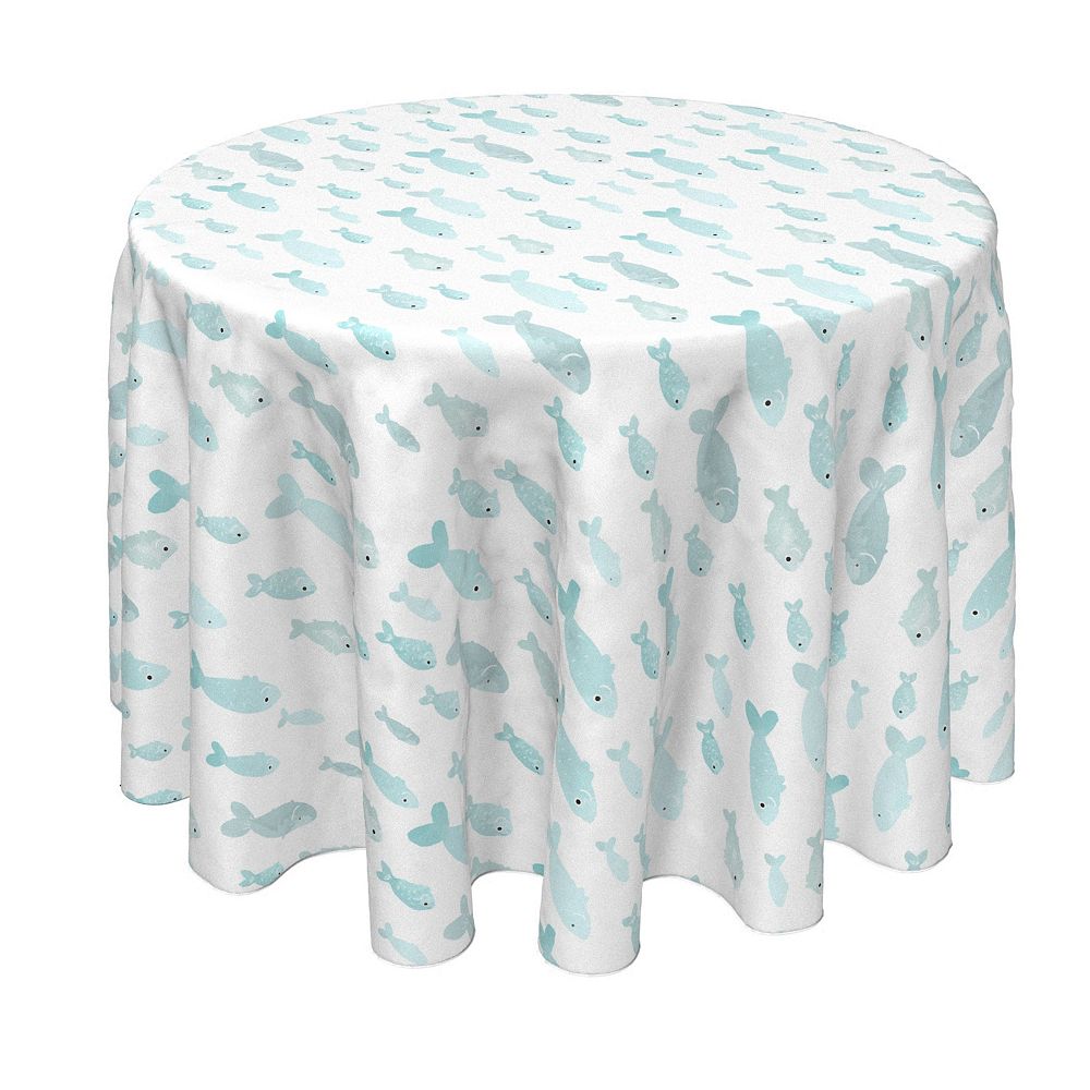Round Tablecloth, 100% Polyester, 70
