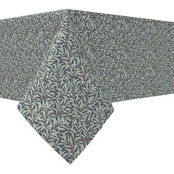 Square Tablecloth, 100% Cotton, 52x52", Floral 68