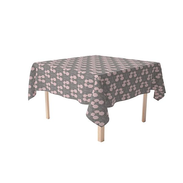 Square Tablecloth, 100% Cotton, 52x52