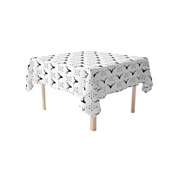 Square Tablecloth, 100% Polyester, 54x54", Deer & Arrows