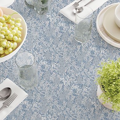 Rectangular Tablecloth, 100% Cotton, 60x120", Floral 66