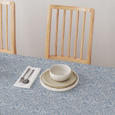 Rectangular Tablecloth, 100% Cotton, 60x120", Floral 66