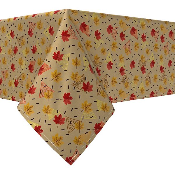 Square Tablecloth, 100% Cotton, 52x52