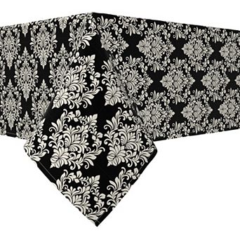 Rectangular Tablecloth, 100% Cotton, 60x104", Floral 162