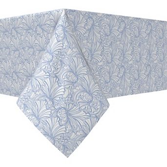 Rectangular Tablecloth, 100% Cotton, 52x84", Floral 143