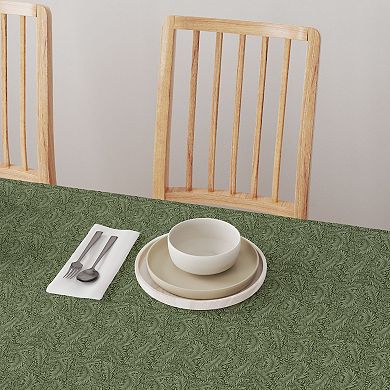 Rectangular Tablecloth, 100% Cotton, 60x84", Floral 83