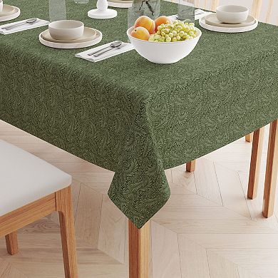 Rectangular Tablecloth, 100% Cotton, 60x84", Floral 83