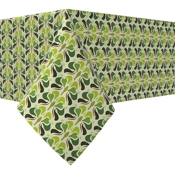 Rectangular Tablecloth, 100 Cotton, 60x120", Floral 100