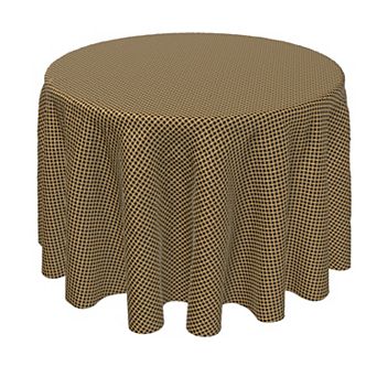 Round Tablecloth, 100% Polyester, 70" Round, Tiny Texture Weave