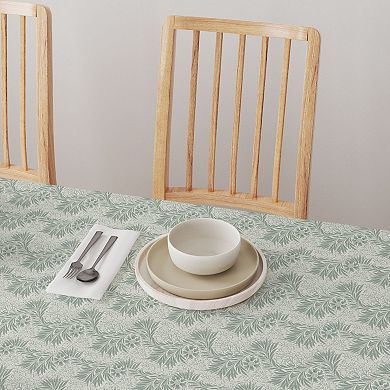 Rectangular Tablecloth, 100% Cotton, 60x120", Floral 80