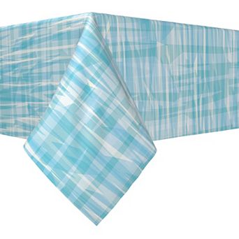 Rectangular Tablecloth, 100% Cotton, 60x84", Contemporary Ocean