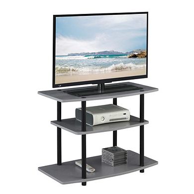 Convenience Concepts Designs2Go No Tools 3 Tier TV Stand