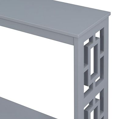 Convenience Concepts Town Square Console Table with Shelf