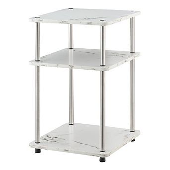Convenience Concepts Designs2Go No Tools 3 tier End Table