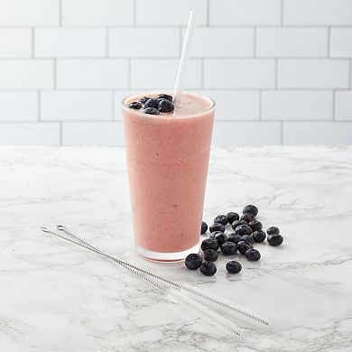 4-pack Metal Straw Cleaner - Extra Long Stainless Steel Brush For Cleaning