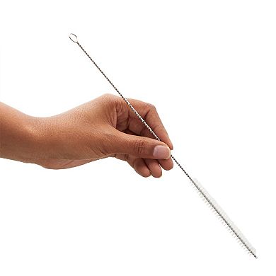 4-pack Metal Straw Cleaner - Extra Long Stainless Steel Brush For Cleaning