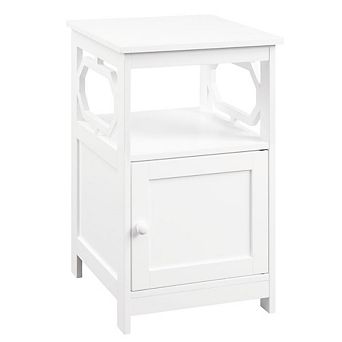 Convenience Concepts Omega End Table with Cabinet
