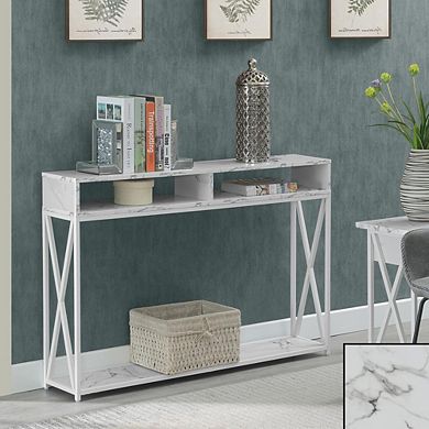 Convenience Concepts Tucson Deluxe Console Table with Shelf