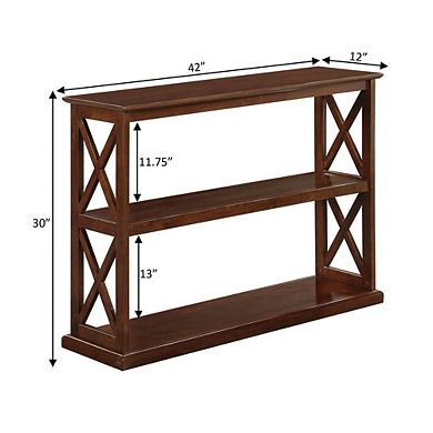 Convenience Concepts Coventry Console Table with Shelves