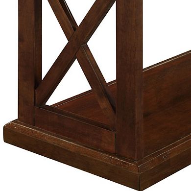Convenience Concepts Coventry Console Table with Shelves