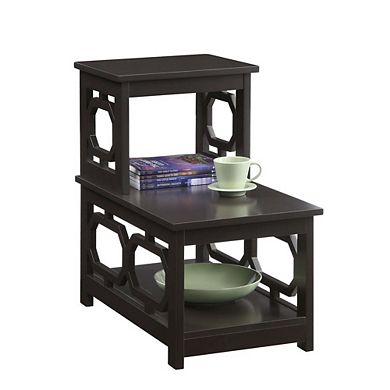 Convenience Concepts Omega 2 Step Chairside End Table