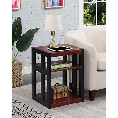 Convenience Concepts Monterey End Table with Shelves