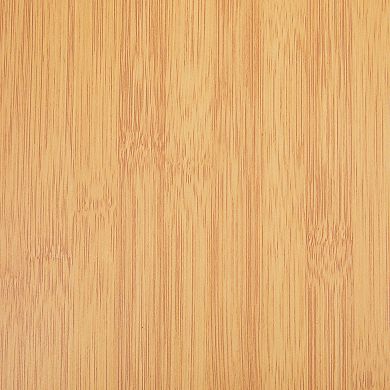 Bamboo Silverware Drawer Organizer with 6 Slots, 17 x 11.75 x 1.75 Inches