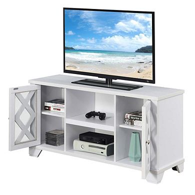 Convenience Concepts Gateway TV Stand with Storage Cabinets and Shelves