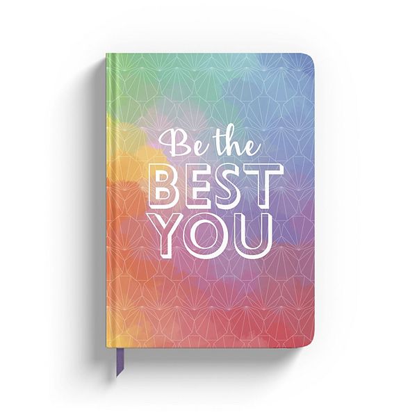 Rileys Co Dotted Journal Notebook, Hardcover Be the Best You Motivational  Journal