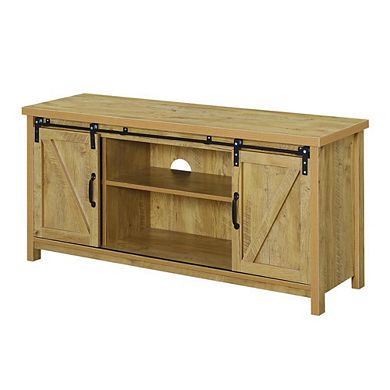 Convenience Concepts Blake Barn Door TV Stand