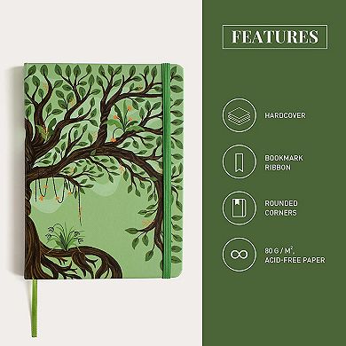 Rileys Tree of Life, Lined Notebook