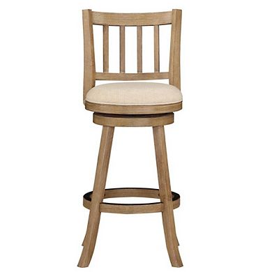 Boraam Sheldon Swivel Bar Stool 29 - Driftwood