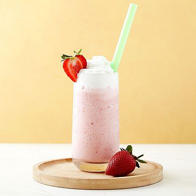 100 Pcs Plastic Disposable Straws For Boba, Jumbo Straws, 10"