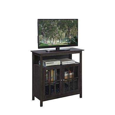Convenience Concepts Big Sur Highboy TV Stand, Black