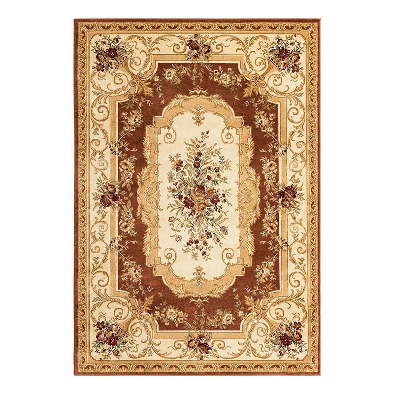 Unique Loom Henry Versailles Rug, Red, 10X13 Ft