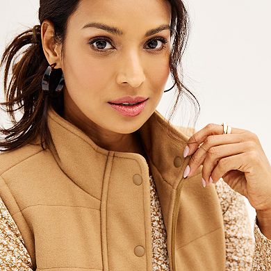Women's Croft & Barrow® Quilted Vest
