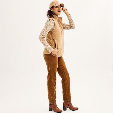 Women's Croft & Barrow® Quilted Vest