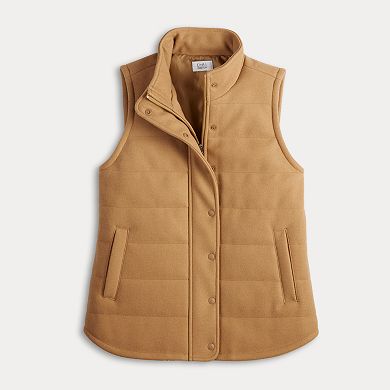 Women's Croft & Barrow® Quilted Vest
