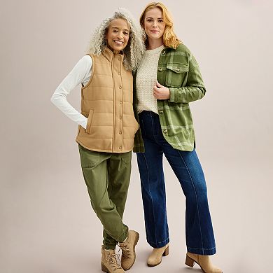 Women's Croft & Barrow® Quilted Vest