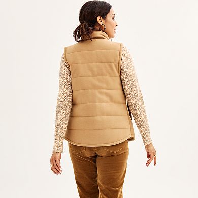 Women's Croft & Barrow® Quilted Vest