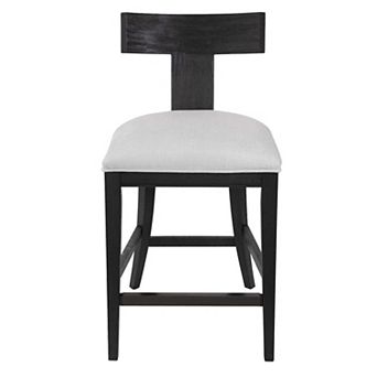 Uttermost Idris Modern Wood Counter Stool