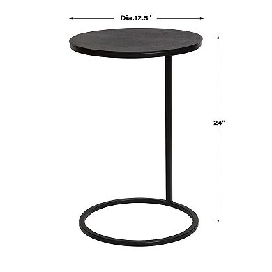Uttermost Brunei Round Accent Table