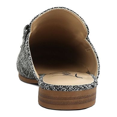 London Rag Horsebit Women's Mules