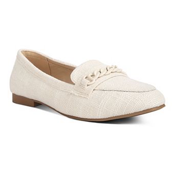London Rag Women's Chain Embellished Loafers