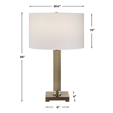 Uttermost Duomo Brass Table Lamp