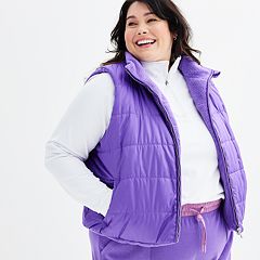 Kohls womens 2024 plus size vests