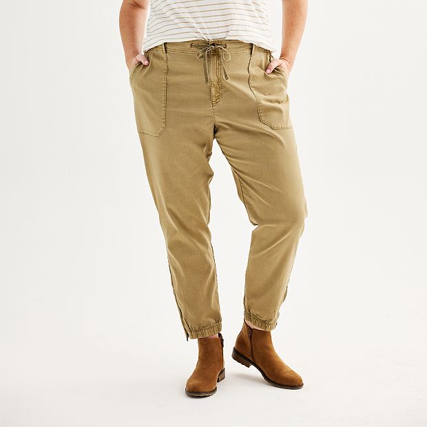 Sonoma plus size cheap utility pants